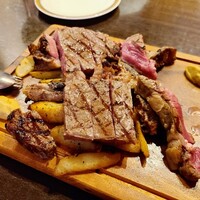 フレンチ ビストロ lemidi 桜木町 みなとみらい - Ｔボーンステーキ　8割私が食べました(笑)