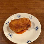 らんぷ亭 - たらばがにのカニクリームコロッケ