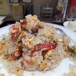中華料理ひろし - 海老チャーハンのアップ
