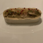 ル・マノアール・ダスティン - 鰯のマリネ、白ワインのジュレの微かな酸味、フヌイユのムースの甘味、旨味、合いますよー。