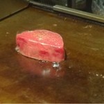 鉄板・お好み焼き 華 - 2013.1.17　素敵なステーキ♪（笑）