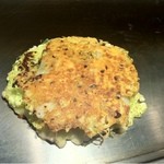 鉄板・お好み焼き 華 - 2013.1.17　①ミニお好み焼き　300円