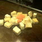 鉄板・お好み焼き 華 - 2013.1.17　豆腐と明太子