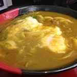 極楽うどん TKU - 温玉カレーうどんにトロロを！