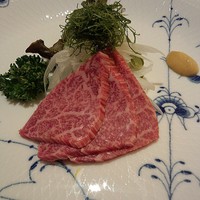銀座 ひらやま - 前菜　生肉