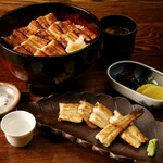 あなごめしうえの - 料理写真:あなごめしと白焼