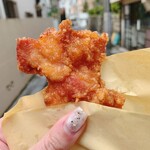 焼き鳥ラッキー - 唐揚げ(多分醤油味？)