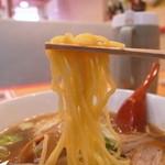 中華料理 山水 - 麺はちょっと柔らかかったかも・・