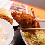 中華料理 山水 - から揚げはやっぱり美味しい♪