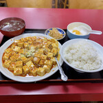 長城飯店 - マーボー豆腐定食