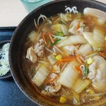 ゆで太郎 - 肉野菜あんかけ中華