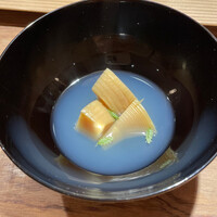 波濤 - 鹿児島の筍　蛤の出汁　木の芽