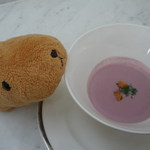 紫芋のポタージュ