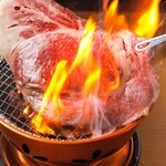 Shimbashi sumibiyaki kurogewagyu saidaihyakunijuukyushu tabehoudai yakiniku tenryuu - 