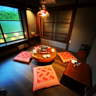 ノスタルジックな空間で寛ぐ