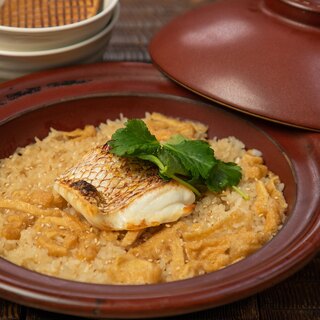 The famous hagama rice, which is cooked to order, is exquisite! !