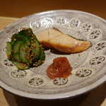 鮨 さいとう - 桜鱒の幽庵焼き