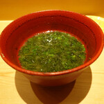 鮨 さいとう - 味噌汁