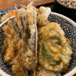 そば処おたる茶屋 - セットの天丼