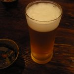 Hegi Soba Kon - 生ビール（中ジョッキ）630円