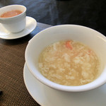 神龍 - 蟹と卵のスープ