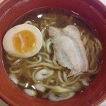 Muten Kurazushi - 2013/1 魚介醤油ラーメン ￥350-税別