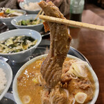 もつ煮の店 イガラシ - 【2022.3.16】長〜〜〜いモツはヤワヤワ〜