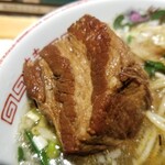 ラーメン巌哲 - 豚ニラそば