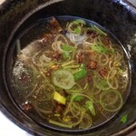 ボニートスープヌードルライク - 牡蠣昆布水つけ麺