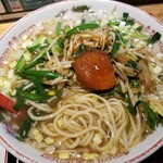 ラーメン巌哲 - 豚ニラそば