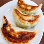 Yamatoya - ドカーンとでかい佐野ラーメンの餃子　