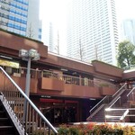 墨繪レストラン - ｺﾉ階段からも上がれます