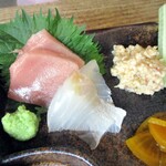 江戸天ぷら屋台 四文銭 - お刺身