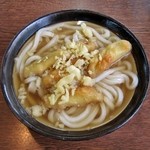 牧のうどん - ごぼう天うどん（400円）