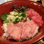 Kisai Zen Suishin - まぐろ・ネギトロ丼(ライス大盛)