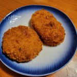 Kakiyasu - チーズメンチカツ＆カニクリームコロッケ