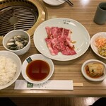 Yakiniku Nakamichi - 前沢ランチ　１６００円