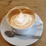 愉庵 - カフェラテ