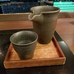 京鴨一羽買いと京のおばんざい 市場小路 - 日本酒。
