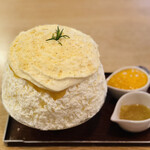 サカノウエカフェ - ミモザ　みかんソースtp