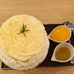 サカノウエカフェ - ミモザ　みかんソースtp