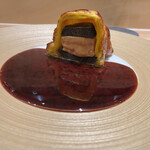 銀座 大石 - こーなるの！削って頂くことはあるけど、トリュフ丸かじりはないよね(●´艸`)