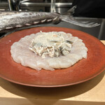 銀座 大石 - 河豚の身もどーん！