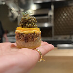 銀座 大石 - 本日のグジェールは蛍烏賊入り♡