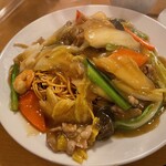 南海飯店 - かたい焼ソバ