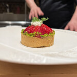 銀座 大石 - 苺のタルト♡