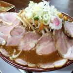 隠れ家麺屋 長太 - 味噌チャーシュー(麺大盛)