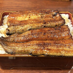Uomasa - 特重（ご飯大盛り）。鰻を食べたいって気持ちとお腹いっぱい食べたいって気持ちを両方叶える大盛りです。笑    ご飯の大盛りは無料でした！