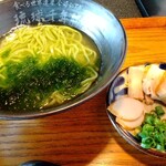 食べる世界遺産 今帰仁アグーと沖縄料理 琉球千年豚 - 料理写真:アーサそば