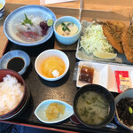 道の駅 サザンセト とうわ レストラン - 松子の定食
